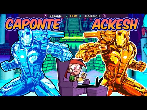 CAPONTE ASEGURA QUE ES MEJOR QUE ACKESH!! AQUÍ SE VOLVIERON A ENFRENTAR EN MARVEL VS CAPCOM!