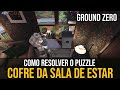 COMO RESOLVER O PUZZLE DO COFRE DA SALA DE ESTAR - GROUND ZERO