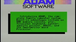 TOTC-03: Using The Coleco Adam Family Computer
Heres a video on using the Coleco Adam Family Computer from 1984. I try out a couple of the software packages that were released along with a few games.
For more fun stuff, visit my blog: http://www.classicalgasemissions.com TOTC-03: Using The Coleco Adam Family Computer