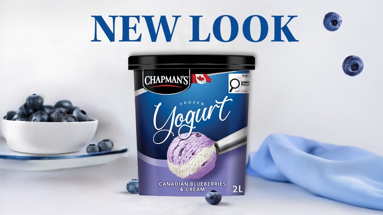 Canada’s #1 Frozen Yogurt is getting a fresh new look! 😋 | Chapman’s Ice Cream