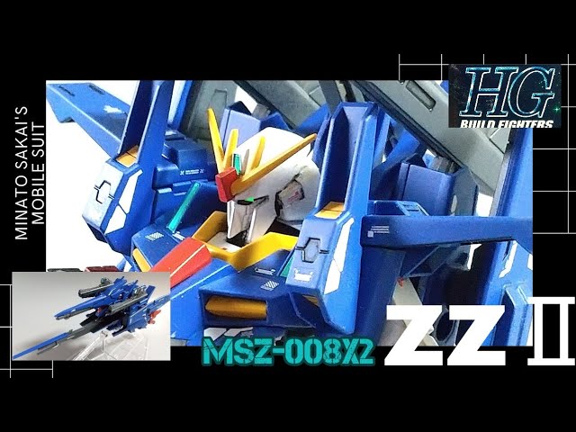 HG ダブルゼッツー 〈ZZⅡ〉 Amazon | HGBF ガンダムビルドファイターズトライ ZZII (ダブル