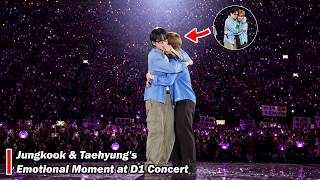 😱 Jungkook Suddenly Acted Like This During the D1 Concert in U.S... Taehyung Immediately Hugged Him!