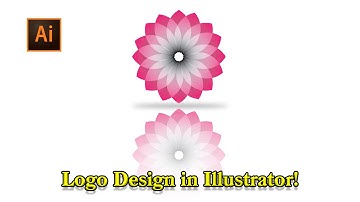 How To Draw A Flower in Adobe Illustrator!