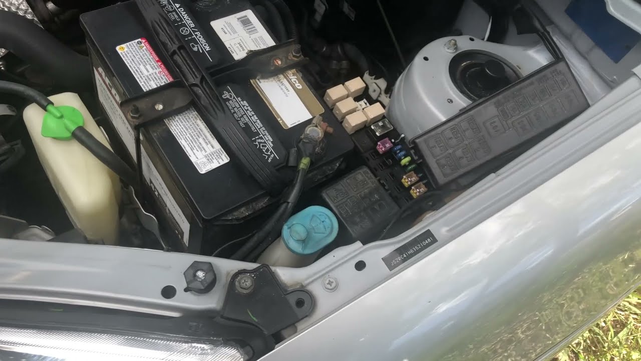 Suzuki Aerio AC Compressor Clutch Relay Location YouTube