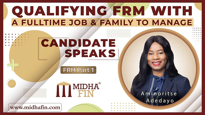 How I passed FRM with a full time job and a family with two kids ?