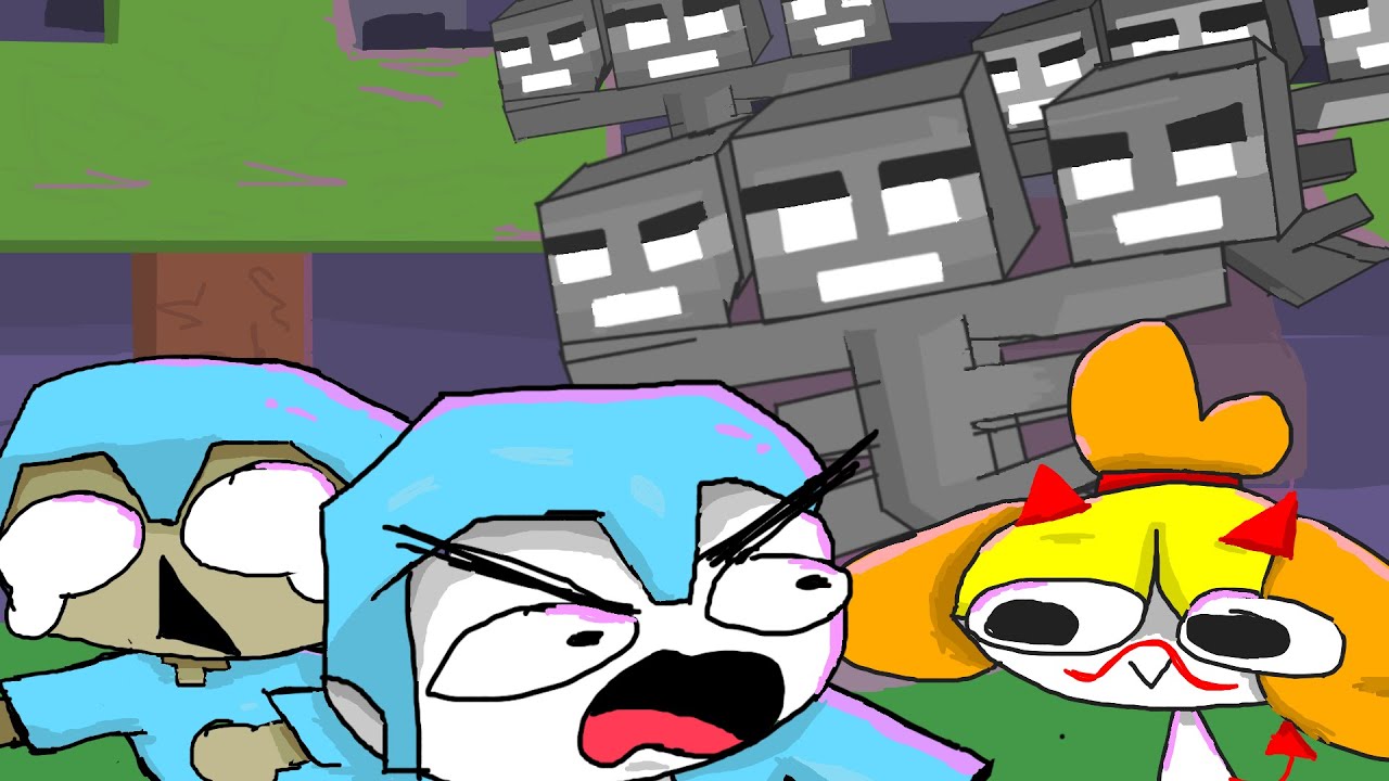 The Noob Crew: LOS 3 WITHERS | Chicho