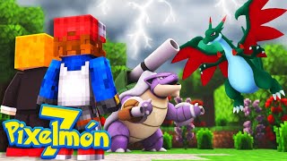 PIXELMON 7 | NOS SALE MEGA CHARIZARD SHINY Y BLASTOISE SHINY PARTE 57 | POKÉMON EN MINECRAFT