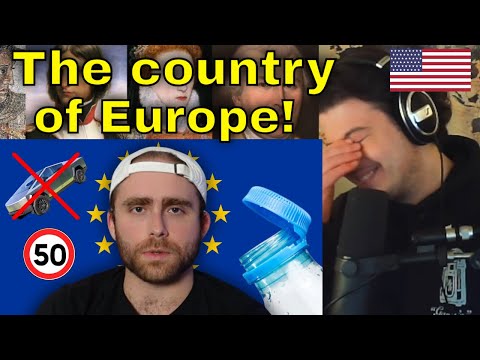 American Reacts Europe is a TERRIBLE Country