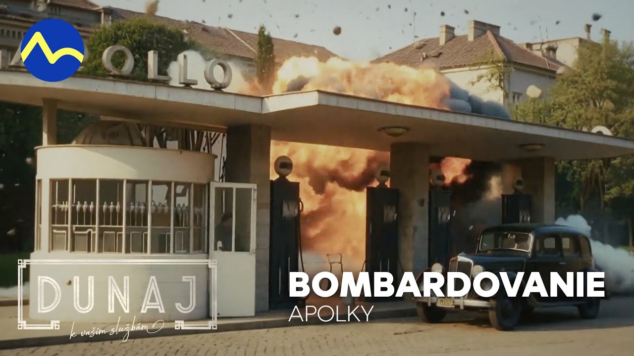 Bombardovanie Apolky: najdramatickejšia scéna seriálu | Dunaj, k vašim službám