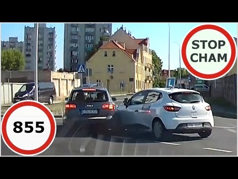 Stop Cham #855 - Niebezpieczne i chamskie sytuacje na drogach