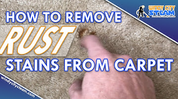 How To Remove Rust Stains From Carpet - What Gets Rust Stains Out? We Do!