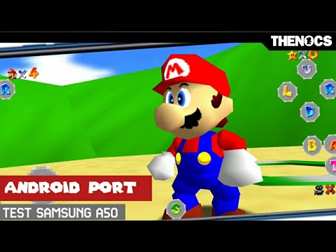 💥 Super Mario 64 PORT 🖼 | Android APK | 🚀 TEST Samsung A50 | @Thenocs -  YouTube