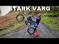 Can the worlds most powerful electric dirt bike ride enduro  stark varg first ride