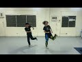 My Daughter's Dance Moves with his friend 