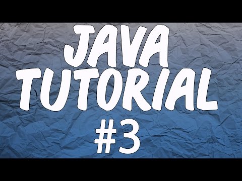 Java Beginner's Tutorial , Part 03 , Declaring, Initializing, and Calling Variables