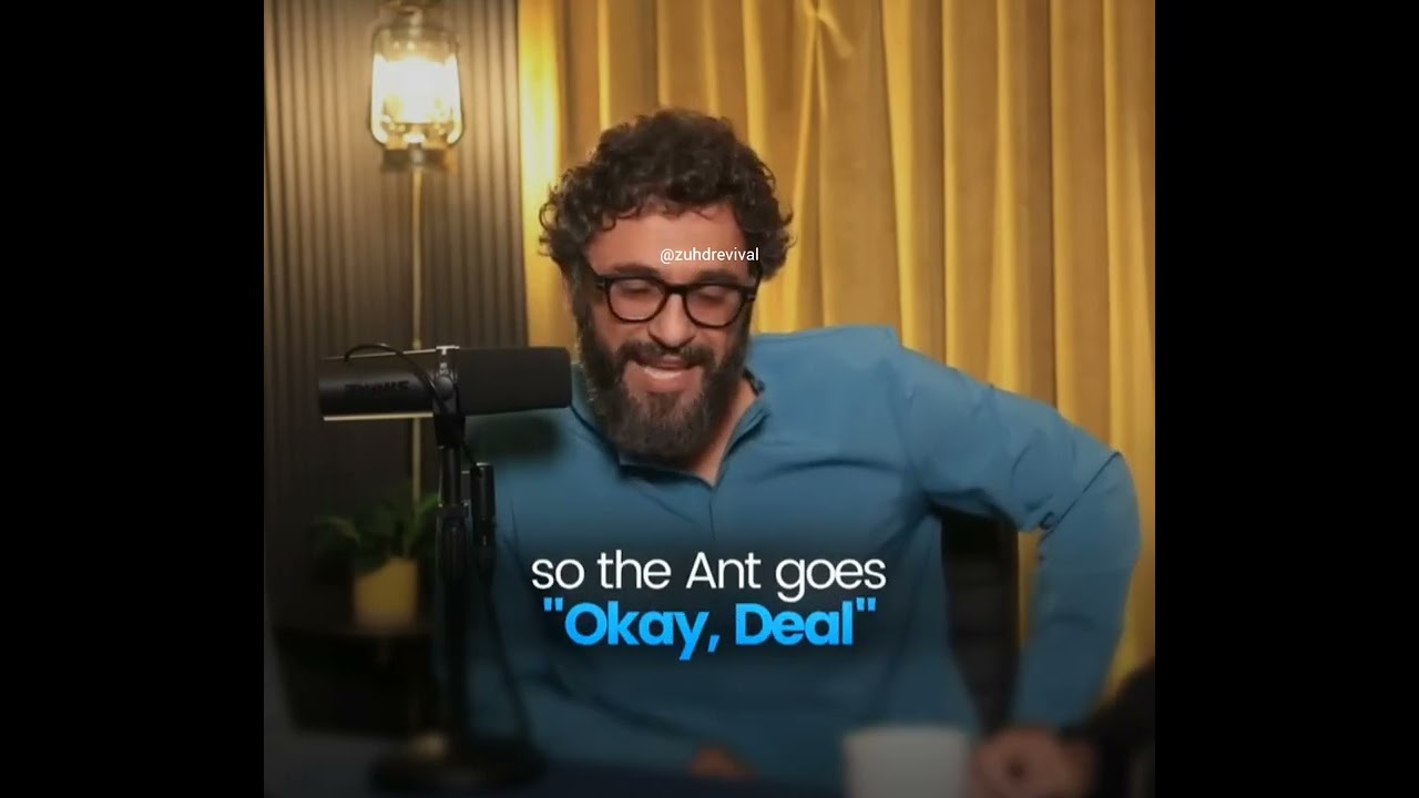 "We need to learn Tawwakul from ants"