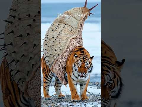 Tiger Trapped Under Giant Slug Parasite Rescue Turns Critical Animalrescue Tiger 