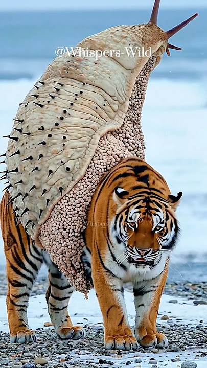 Tiger Trapped Under Giant Slug Parasite—Rescue Turns Critical #animalrescue  #tiger
