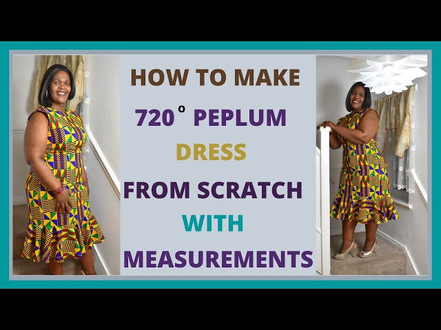 how to make a peplum dress Peplum Dress  Extract from The Great British Sewing Bee: From Stitch to  Style by Wendy Gardiner  How To Sew A Hand Sewn Dress