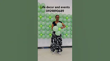 ወጪ ቆጣቢ ዲኮር አሰራር ሙሉ ቪዲዩ ገብታቹ እዩት Lifedecorandevents Birthday Balloon Teacher Balloonartist Diy 