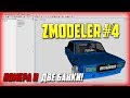 КАК СДЕЛАТЬ СВОЮ МОДЕЛЬ АВТО В SAMP? | НОМЕРА & ДВЕ БАНКИ! | УРОКИ В ZMODELER #4🚗😉