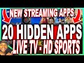 20 HIDDEN AMAZON FIRE TV STREAMING APPS TO ACCESS LIVE HD SPORTS TV GUIDE ON DEMAND image