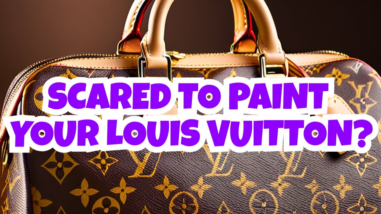 ✨DIY: Instantly Rehab Your Louis Vuitton Bag // Angelus Vachetta Paint //  Incredible Transformation 