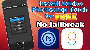 Install Photoshop Touch on iOS 9.3 / 9.2.1 for FREE (Without Jailbreak) iPhone, iPod touch & iPad