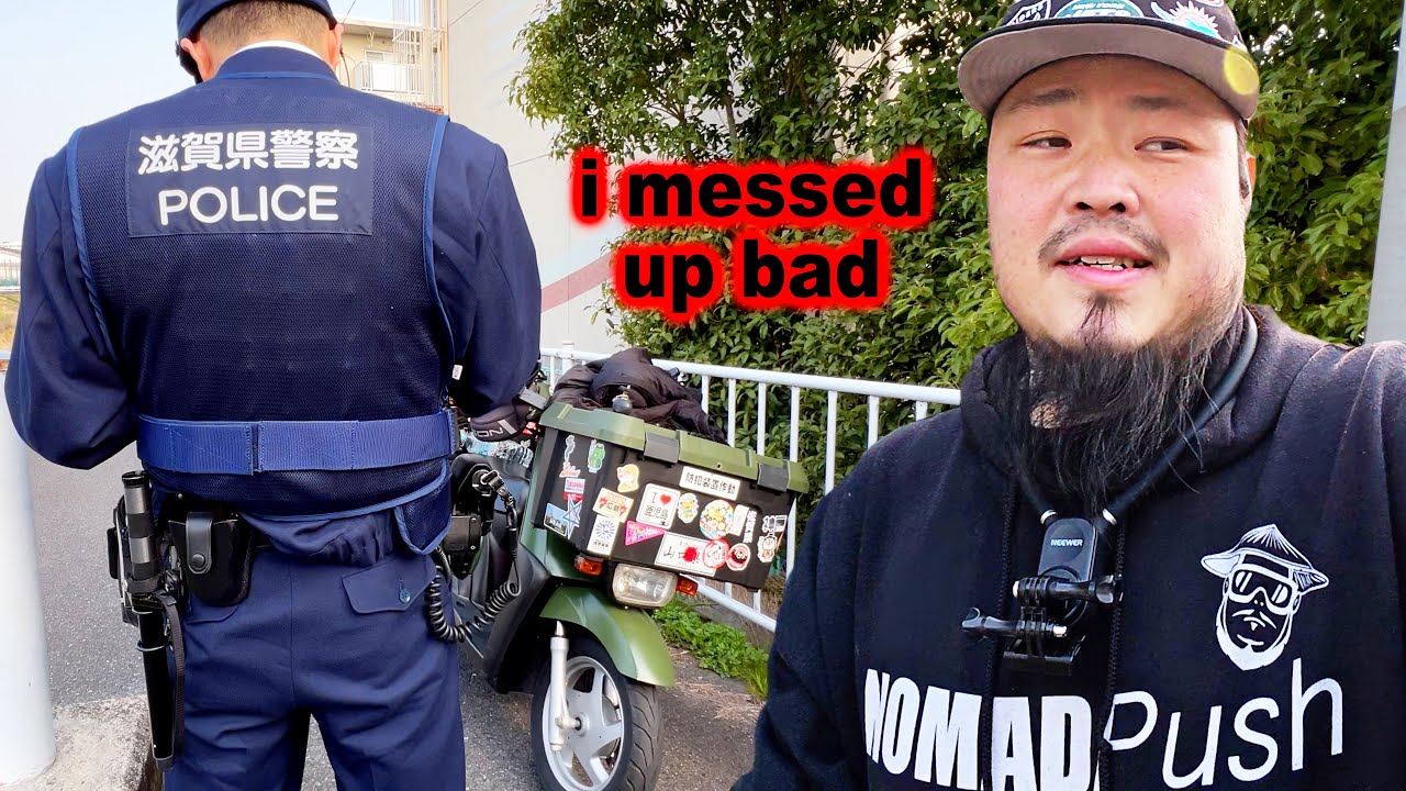 I Crashed My Bike into a Car in Japan - YouTube