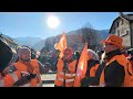 Manifestation Retraites Albertville 07 février 2023