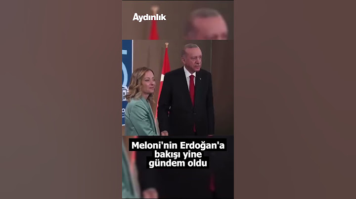 İtalya Başbakanı Meloni'nin Cumhurbaşkanı Erdoğan'a bakışı yine gündem oldu #shorts #meloni