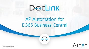 DocLink - AP Automation for D365 Business Central
