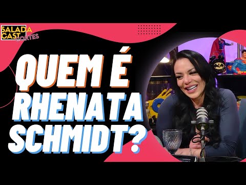 QUEM É RHENATA SCHMIDT?  ✂️SaladaCast  #podcast  #cortespodcast #podcastbrasil