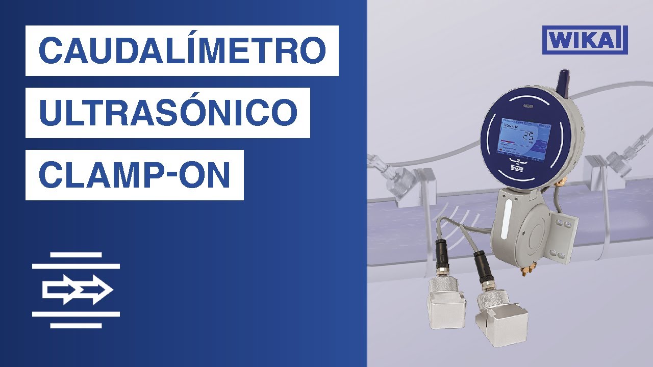 FLC-CS4 caudalímetro ultrasónico clamp-on WIKA: Medición de caudal precisa y no invasiva