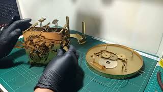 HOC l Original Kieninger Wall Clock Movement เช็คงานก่อนซ่อม