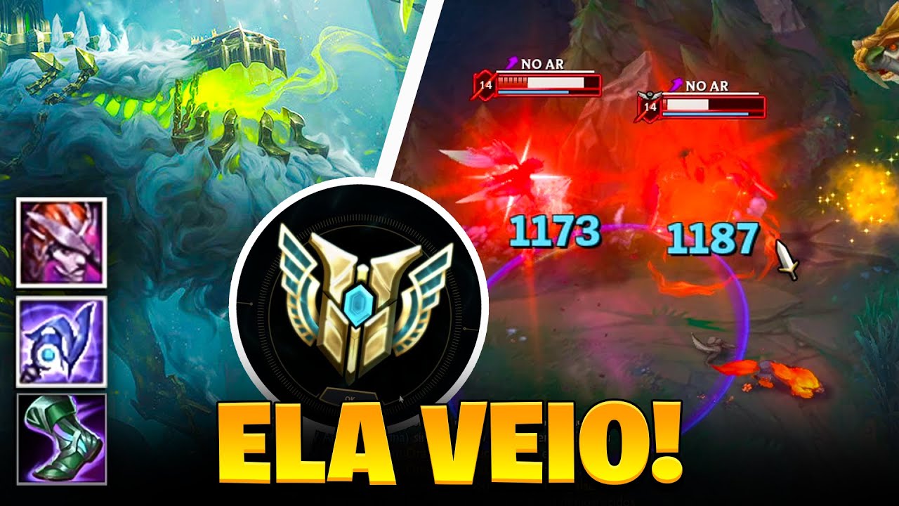 MAESTRIA 7 DE CHO GATH - Flex das Capivaras #5 | League of Legends