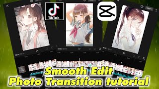 Capcut photo editing tutorial - Tiktok edit photo transition screenshot 1