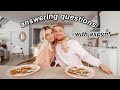 answering parenting & relationship questions with my wife! | cooking q&a