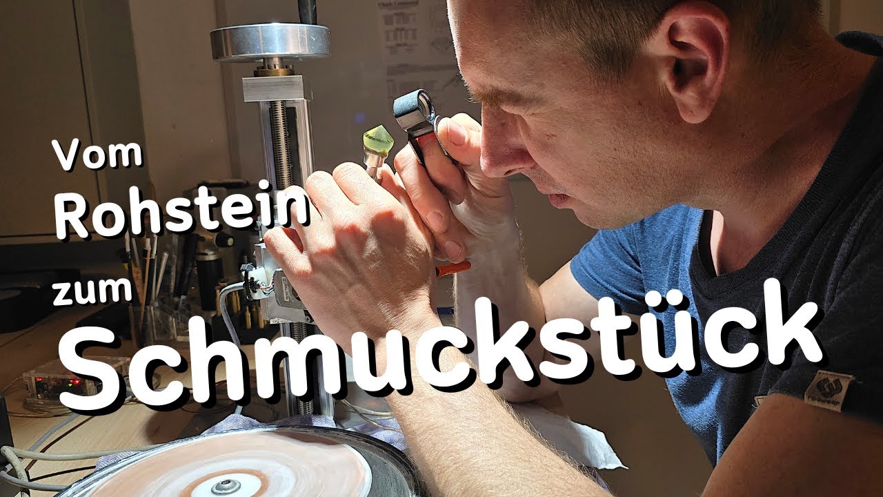 Wie schleift man edle Steine? Der Edelsteinschleifer André Vorsatz