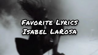 Isabel LaRosa - Favorite