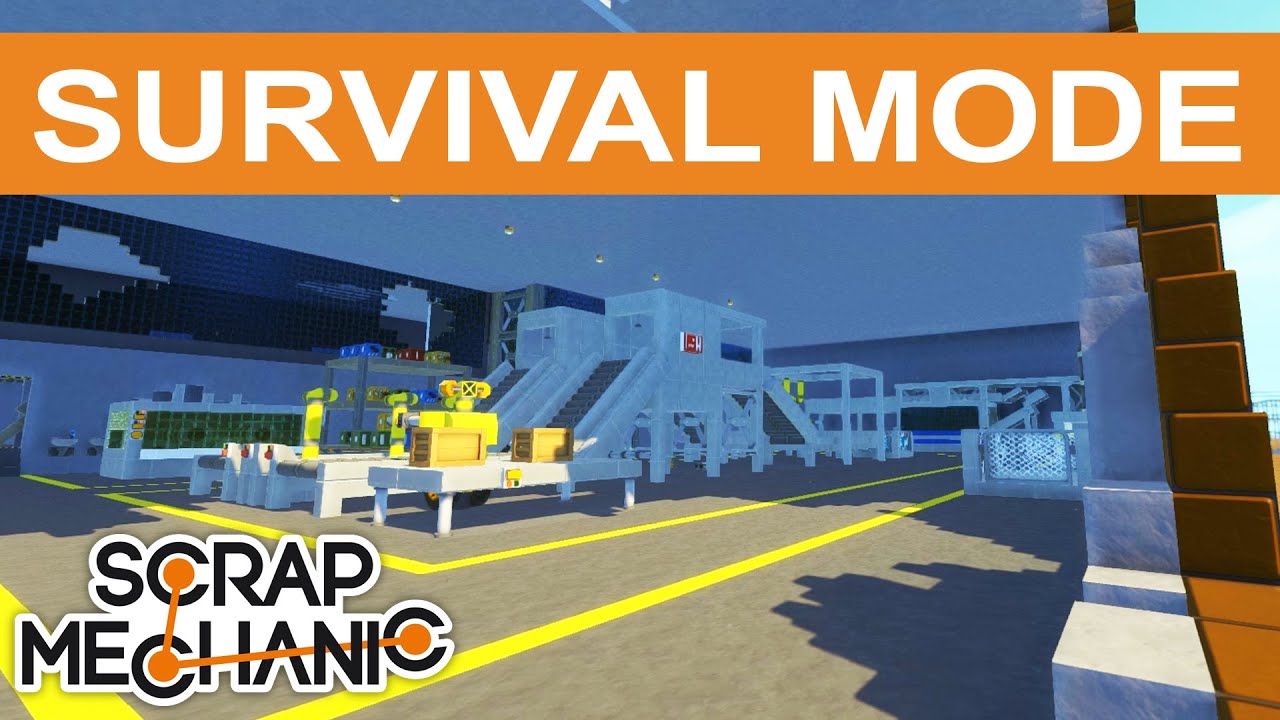 Scrap mechanic выживание карта