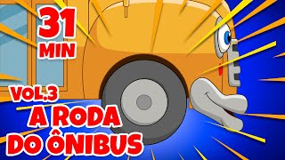 A Roda do Ônibus Vol. 3 - Giramille 31 min | Desenho Animado Musical