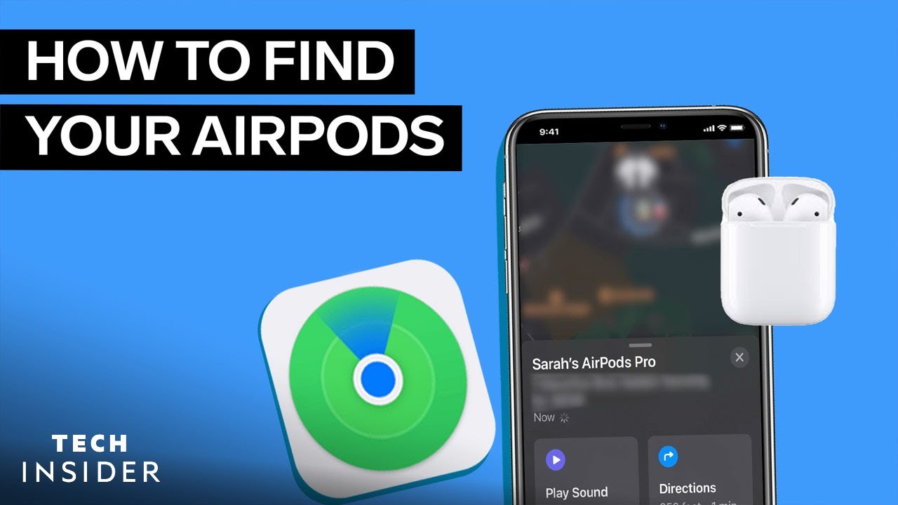 Tilstedeværelse Vores firma køkken How to Find Lost AirPods With the Find My App