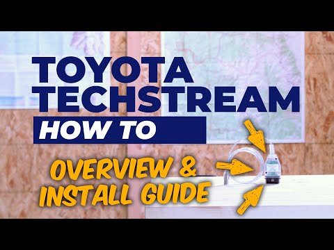 Toyota Techstream 소프트웨어-개요 및 설치