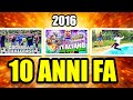 QUESTO è SUCCESSO 10 ANNI FA!! 🥲 - REAZIONE a YOUTUBE PRIME del 2016