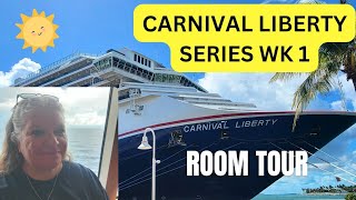 CARNIVAL LIBERTY ROOM TOUR #7204