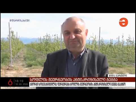 შიდა ქართლის რწმუნებულმა ფერმერებს ანტიკრიზისული გეგმა გააცნო