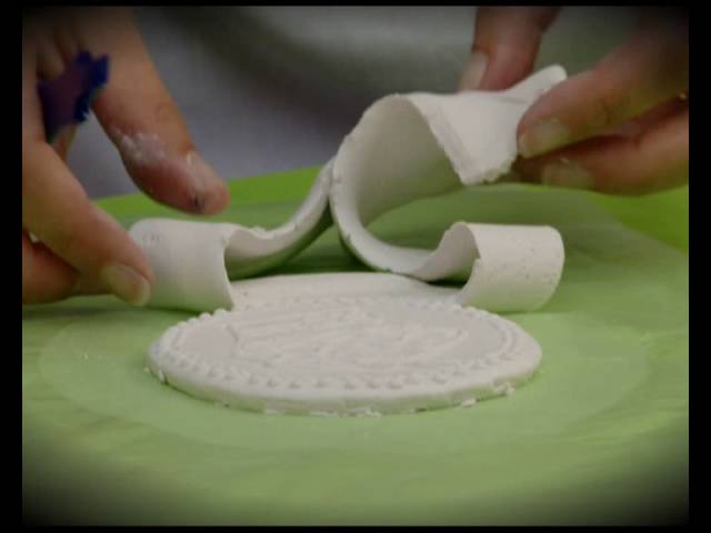 Pasta cerámica SIN HORNO Titina's - Mosaico con relieve - YouTube