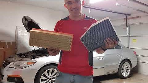 Volkswagen cc 2012 Air filters replacement