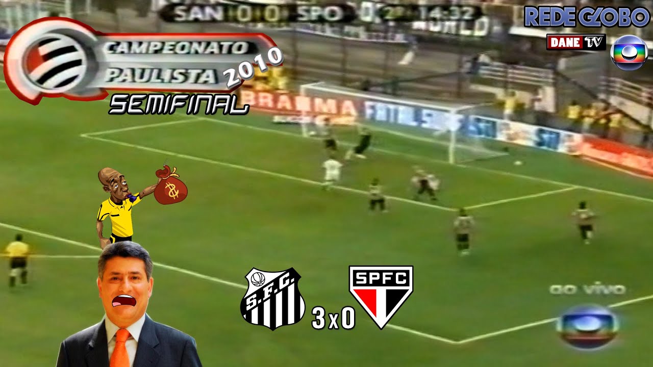 Paulistão 2010 - Santos 3x0 São Paulo